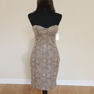 NWT Haute Monde Strapless Dress. Size S